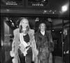 Salvador Dali et Amanda Lear au concert de Liza Minelli à L'Olympia à Paris.