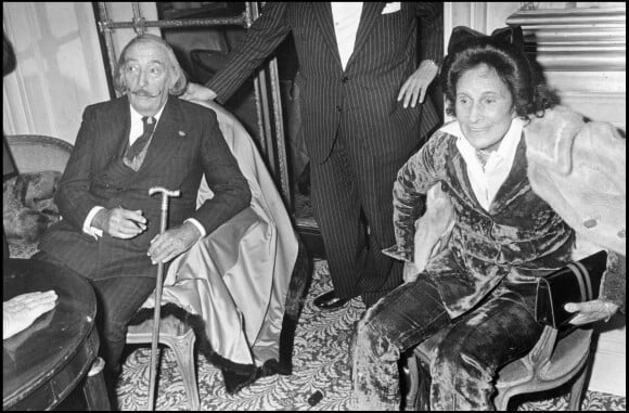 Salvador Dali et son épouse Gala.