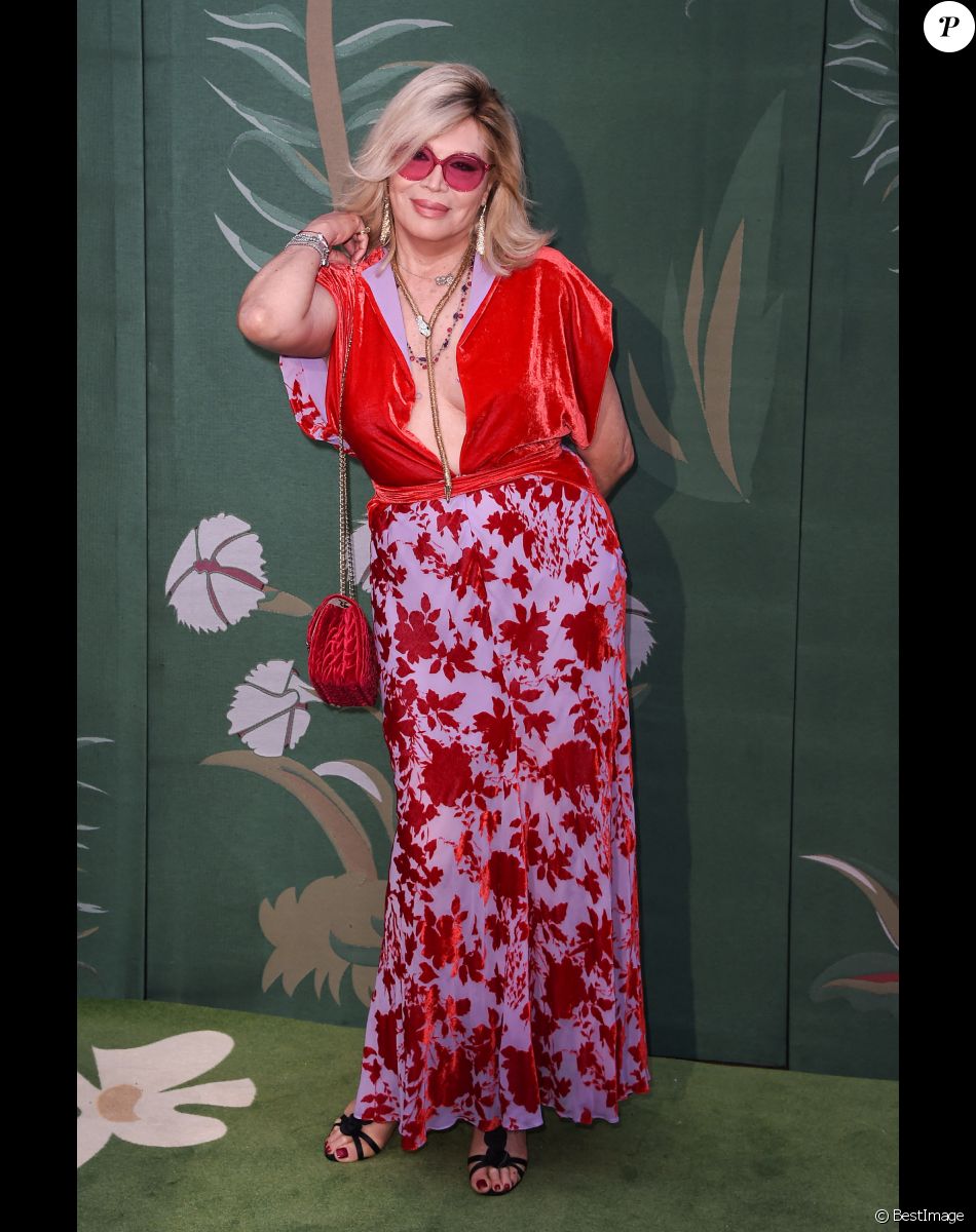 Amanda Lear - Cérémonie des Green Carpet Fashion Awards au théâtre La Scala lors de la fashion week à Milan, le 22 septembre 2019.
