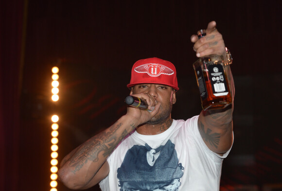 Booba en aftershow au Vip Room a Paris le 13 novembre 2013.