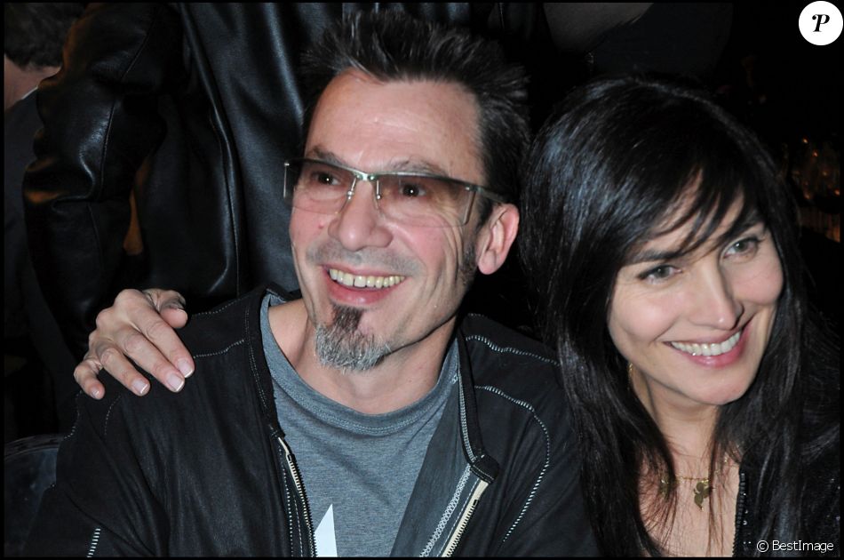 Florent Pagny et sa femme Azucena.