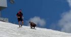Benoît Paire en vacances à la montagne avec Julie Bertin (La Villa des coeurs brisés) - Instagram