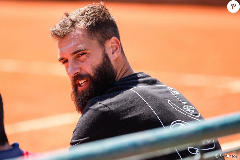 Benoît Paire en double lors des internationaux de tennis Open ATP 250 Emilia Romagna 2021 à Parme, Italie, le 27 mai 2021.