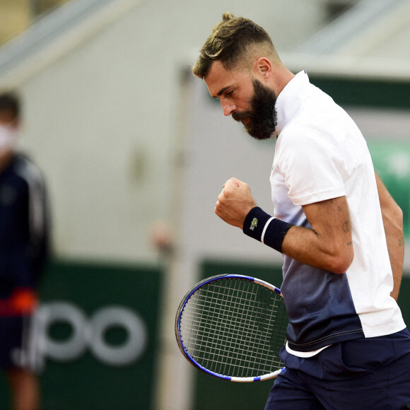 Benoit Paire (fra) - Internationaux de tennis de Roland Garros à Paris le 27 septembre 2020. © JB Autissier / Panoramic / Bestimage