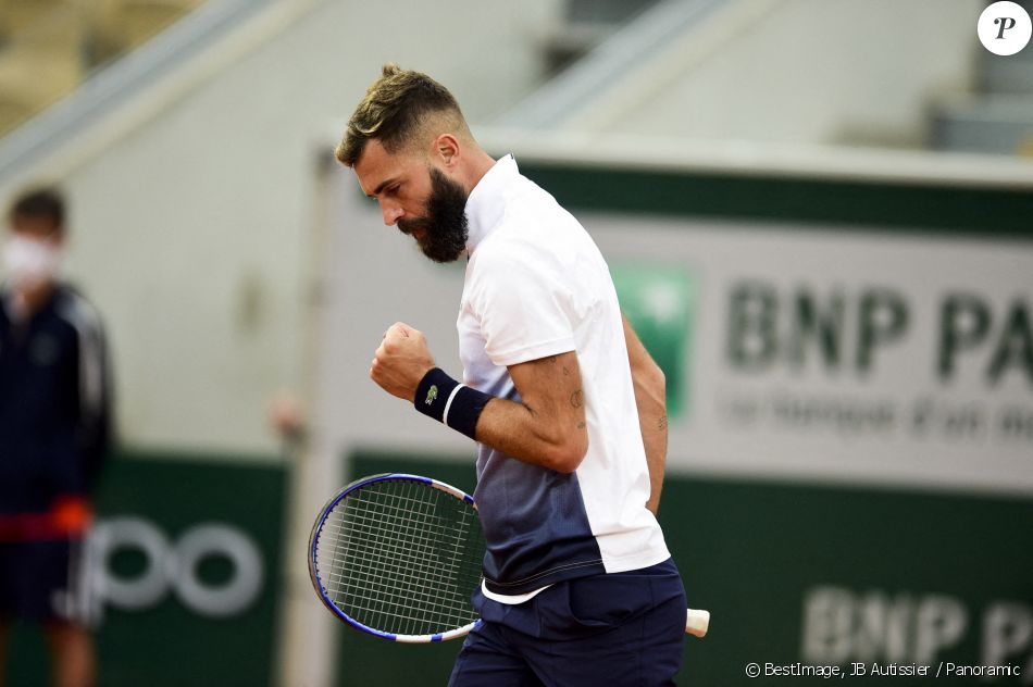 Benoit Paire (fra) - Internationaux de tennis de Roland Garros à Paris le 27 septembre 2020. © JB Autissier / Panoramic / Bestimage