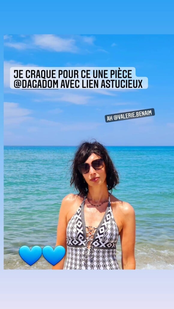Géraldine Maillet s'affiche en maillot sur Instagram