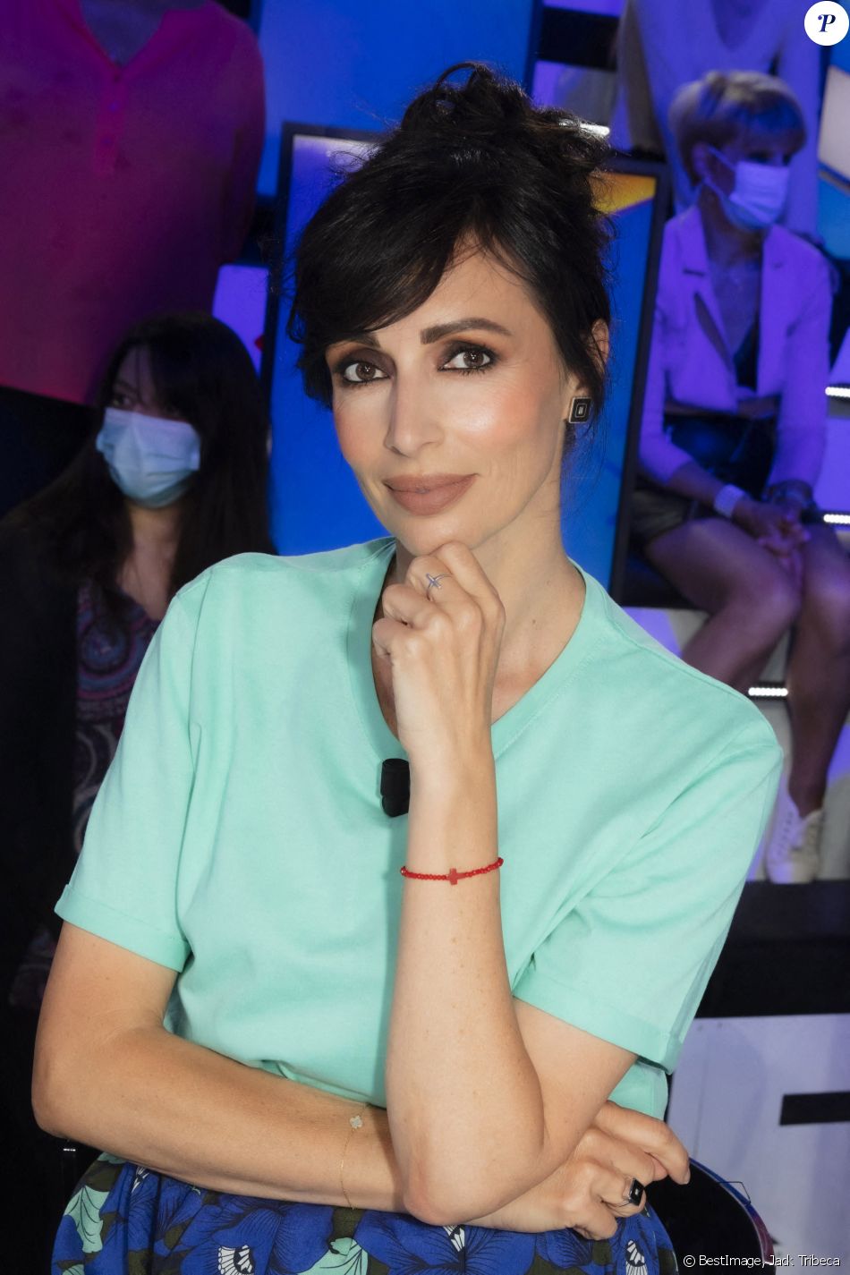 Exclusif - Géraldine Maillet - Enregistrement de l'émission "TPMP (Touche Pas à Mon Poste)", présentée par Cyril Hanouna et diffusée en direct sur C8 le 9 juin © Jack Tribeca / Bestimage