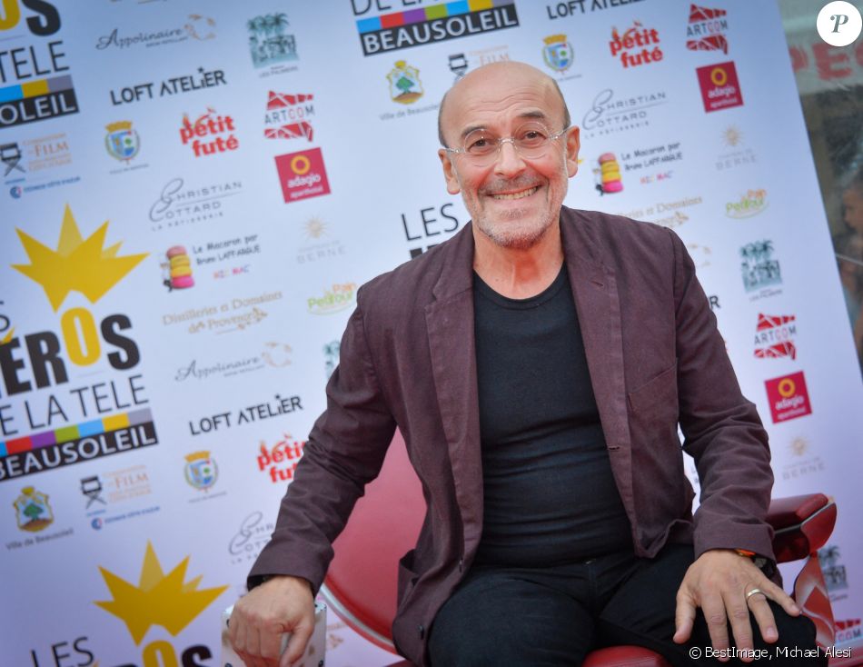 Patrick Paroux - Remise des prix au Festival Les Héros de la Télé à Beausoleil, France, le 8 octobre 2016. © Michael Alesi/Bestimage