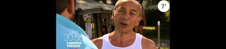 Patrick Paroux dans le rôle de Christian Parizot dans "Camping Paradis" - TF1