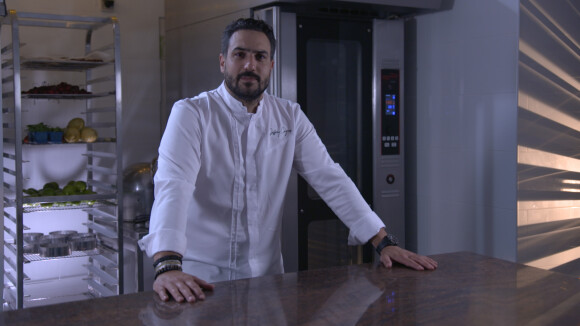 Jeffrey Cagnes, célèbre chef pâtissier au casting de l'émission de TMC "Chefs".