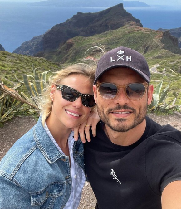 Florent Manaudou et sa compagne Pernille Blume.