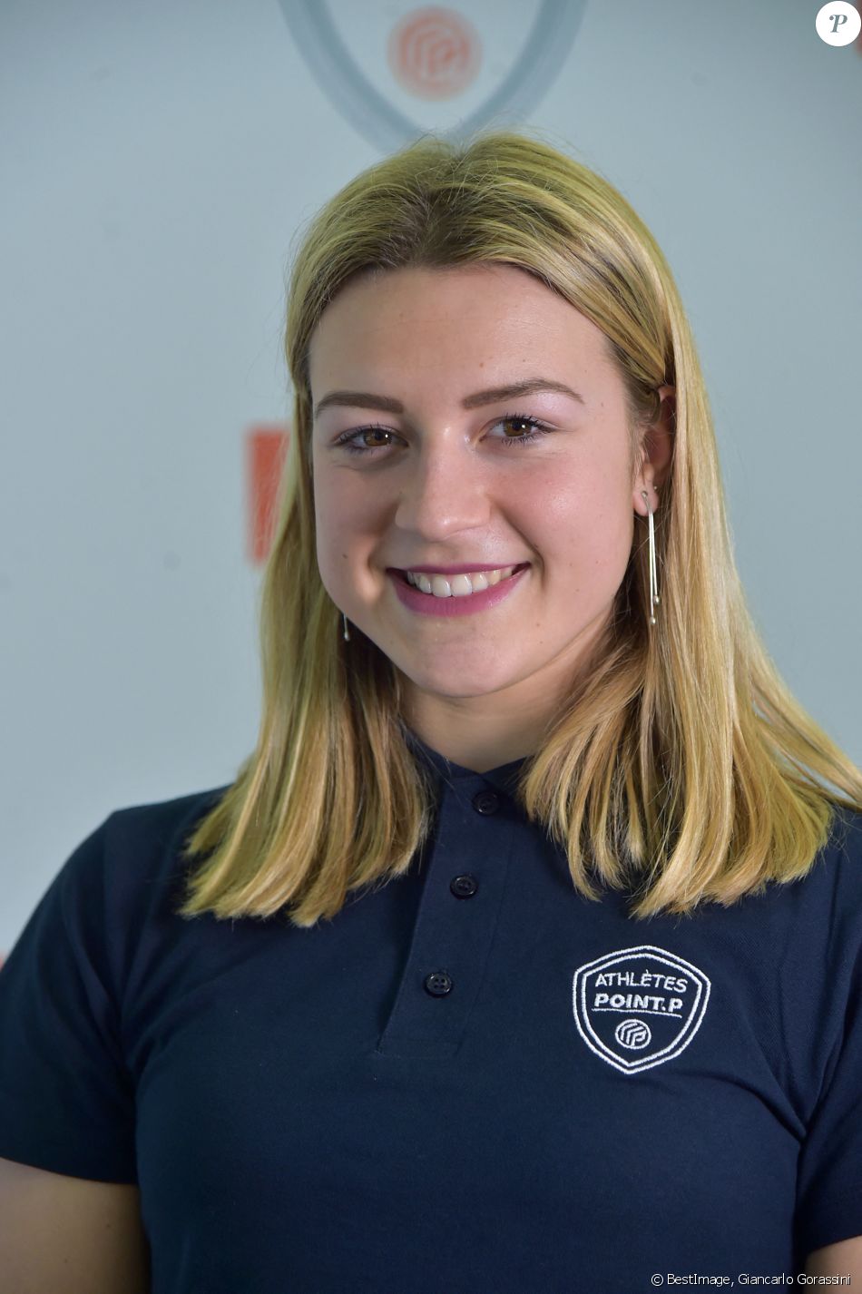 Mathilde Gros, cyclisme - Présentation des nouveaux athlètes Point P à l'INSEP dans le cadre du pacte de performance à Paris. Le 12 mars 2018. © Giancarlo Gorassini/Bestimage