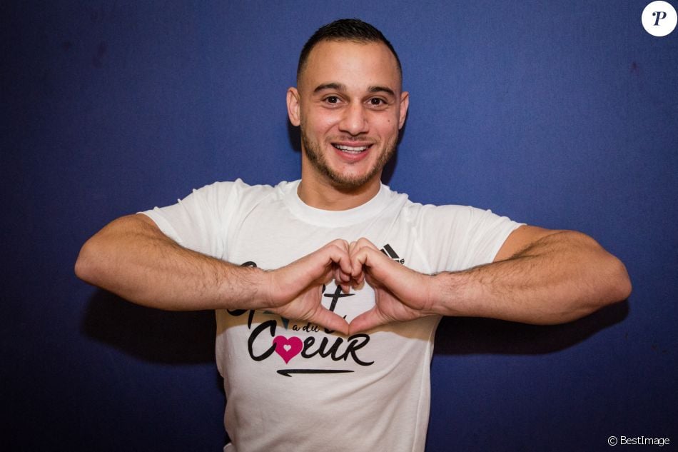 Samir Ait Said - Lancement de la campagne "Le Sport a du Coeur" avec Les Restaurants du Coeur à Paris le 22 janvier 2021. © Herve-Thouroude / Panoramic / Bestimage