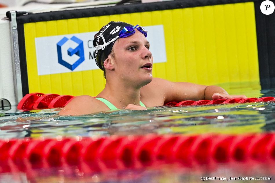 Marie Wattel - Finale 100m nage libre Dames lors des championnats de France de Natation à Chartres. Le 19 juin 2021. © Jean-Baptiste Autissier/Panoramic/Bestimage