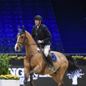 Nicolas Canteloup - Compétition équestre, jumping, Longines Masters de Paris à Villepinte, le 5 décembre 2019. © Pierre Perusseau / Bestimage