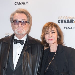 Eddy Mitchell, Muriel Bailleul - Arrivées lors de la 43ème cérémonie des Cesar à la salle Pleyel à Paris, le 2 mars 2018. © Dominique Jacovides - Olivier Borde / Bestimage