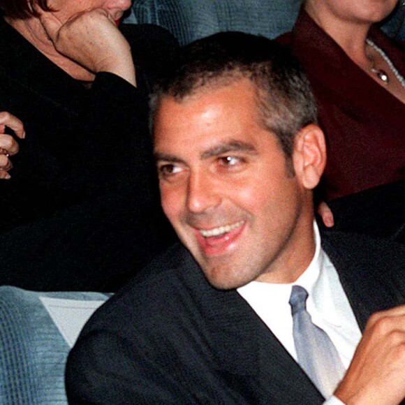 George Clooney et Céline Balitran à Deauville pour "Out of sight" en 1998. 