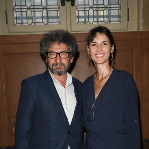 Radu Mihaileanu et Eglantine Eméyé - Opéra "Tosca Puccini" à l'hôtel national des Invalides dans le cadre de l'opération "Opéra en plein air" à Paris le 4 septembre 2019.  © Coadic Guirec/Bestimage