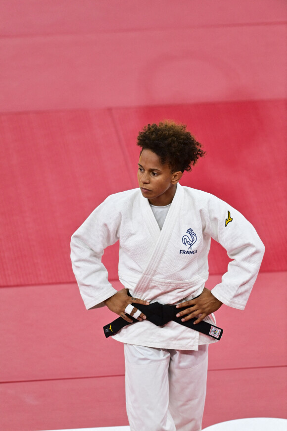 deception de Amandine Buchard (Fra - Blanc) - Jeux Olympiques de Tokyo 2020 - Judo Femmes < 52kg au Nippon Budokan. Tokyo, le 25 juillet 2021.