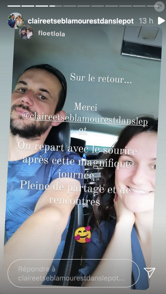 Claire et Sébastient (L'amour est dans le pré) dévoilent leurs retrouvailles avec d'anciens candidats - Instagram