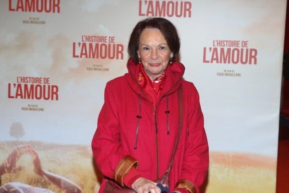 Françoise Arnoul - Avant-première du film "L'histoire de l'amour" au Gaumont Capucines à Paris le 7 novembre 2016. © CVS/Bestimage 
