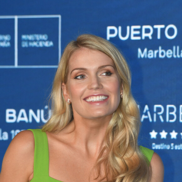 Kitty Spencer devient l'égérie de Port Banu, la marina de luxe de Marbella le 27 février 2020.  Kitty Spencer as image of 50 anniversary of Banu Port in Marbella on Thursday, 27 February 2020.