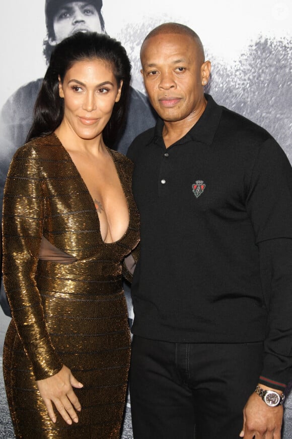 Dr. Dre et sa femme Nicole Young.