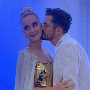 Katy Perry et Orlando Bloom lors du LuisaViaRoma UNICEF Summer Gala, à Capri.