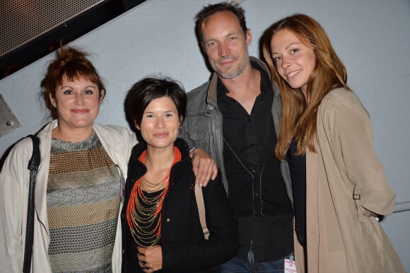 Valérie Vogt, Cécilia Hornus, Grégory Questel et Dounia Coesens - Prix Ambassadeur ELA 2014 à la Cité des Sciences et de l'Industrie au Parc de la Vilette à Paris le 4 juin 2014.