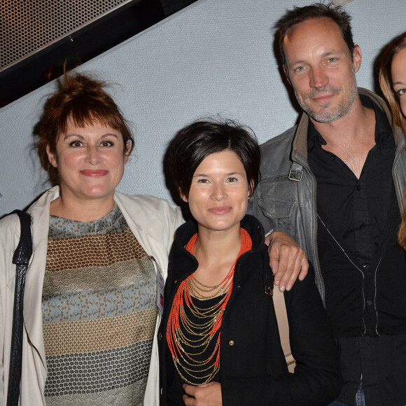 Valérie Vogt, Cécilia Hornus, Grégory Questel et Dounia Coesens - Prix Ambassadeur ELA 2014 à la Cité des Sciences et de l'Industrie au Parc de la Vilette à Paris le 4 juin 2014.