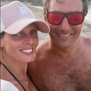 Sylvie Tellier partage ses vacances en famille sur Instagram, 7 août 2021.