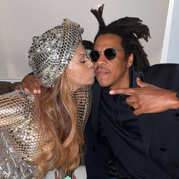 Beyoncé et Jay-Z en mars 2021.