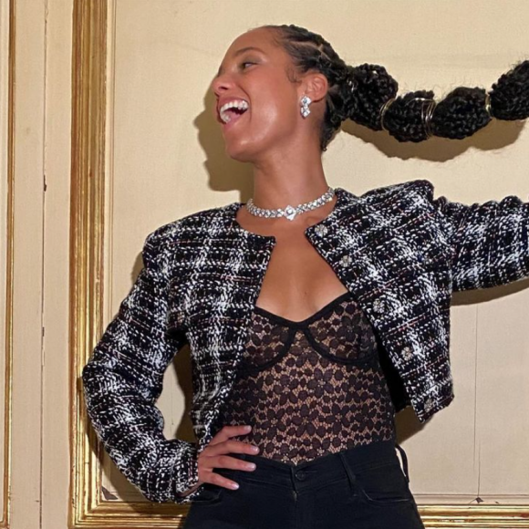 Alicia Keys en juillet 2021.