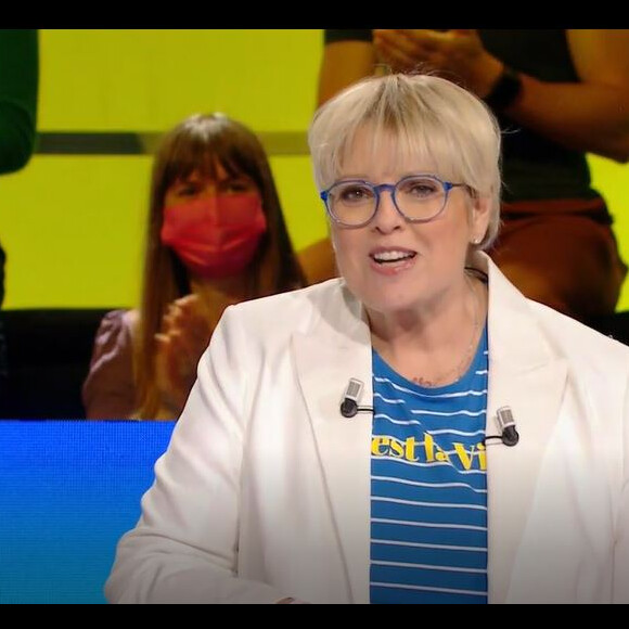 Laurence Boccolini lors de sa première dans "Tout le monde veut prendre sa place", le 9 août 2021, sur France 2