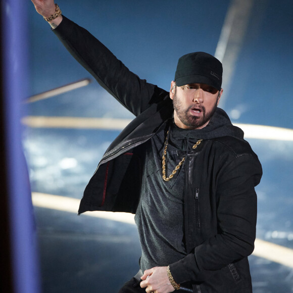 Eminem - 92e cérémonie des Oscars 2020 au Hollywood and Highland à Los Angeles. Le 9 février 2020. © AMPAS/Zuma Press/Bestimage