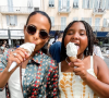 Christina Milian et sa fille Violet en vacances à Saint-Tropez. Juillet 2021.
