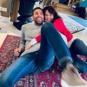 Faustine Bollaert et son frère Charles sur Instagram. Le 21 décembre 2020.