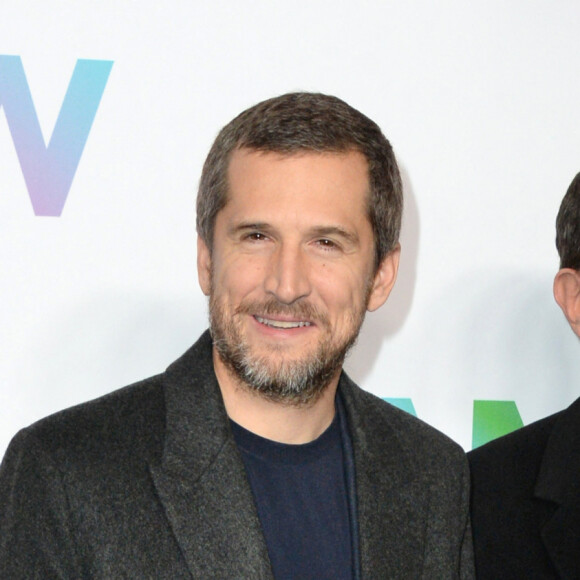 Guillaume Canet, Gilles Lellouche - Photocall du "Etam Live Show 2018" aux Beaux-Arts à Paris, le 25 septembre 2018. © Rachid Bellak/Bestimage 