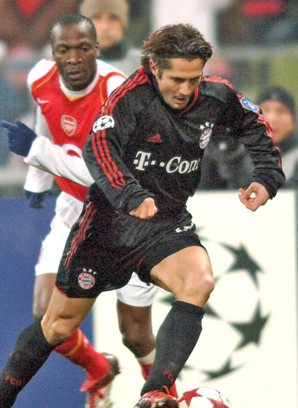 Bixente Lizarazu avec le Bayern Munich en février 2005.
