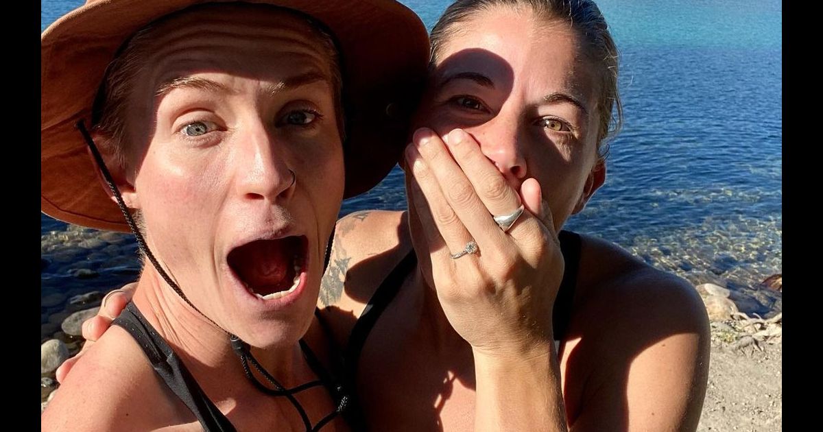 Stephanie Labbé and Georgia Simmerling: The two Olympic athletes got engaged!