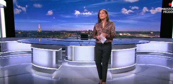 Karine Baste-Régis dans le JT de 20h de France 2 le 5 novembre 2020