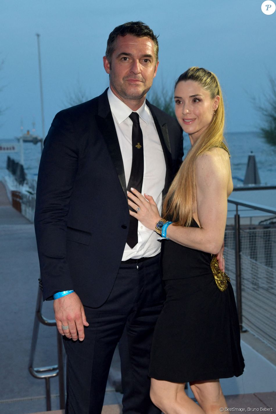 arnaud-ducret-et-sa-femme-claire-fransisci-durant-l-after-party-au