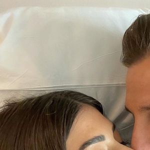 Martika Caringella, son mari Umberto Torretto et leur petite dernière Gioia, 1 mois.