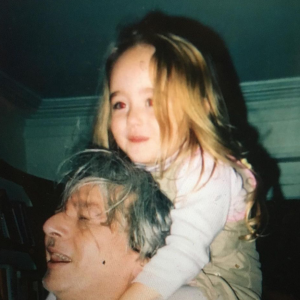 Alain Bashung et sa fille Poppée. Photo publiée le 15 janvier 2021.