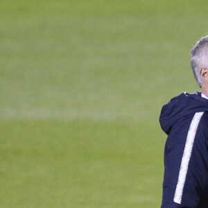 Didier Deschamps - Entraineur / Selectionneur (France) / Olivier Giroud (France) - Entraînement de l'équipe de France de football à Clairefontaine le 9 novembre 2020. © JB Autissier / Panoramic / Bestimage