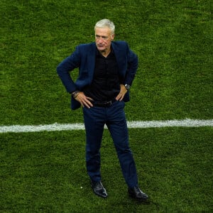 Attitude - Deception de Didier Deschamps ( selectionneur - entraineur - France ) - Match de football de l'Euro 2020 : La France s'incline devant la Suisse après les tirs au but au stade Arena Nationala à Bucarest le 28 juin 2021. © Federico Pestellini / Panoramic / Bestimage