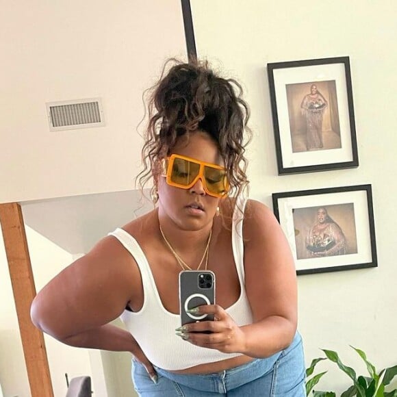 Lizzo sur Instagram. Le 29 juillet 2021.