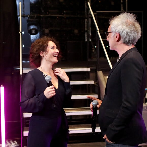 Exclusif - - Elsa Lunghini et Vincent Delerm - Backstage de l'enregistrement de l'émission "Duos Mystères" à la Seine Musicale à Paris, diffusée le 20 août sur TF1. © Gaffiot-Moreau / Bestimage