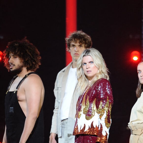 Exclusif -  Cécile Cassel (Hollisiz) - Enregistrement de la 2ème partie de soirée de l'émission "Duos Mystères" à la Seine Musicale à Paris, diffusée le 20 août sur TF1. © Gaffiot-Moreau / Bestimage