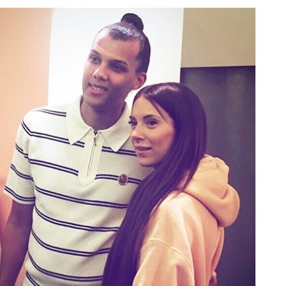 Stromae et sa chérie Coralie Barbier sur Instagram.